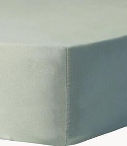 Lenzuolo con angoli boxspring in cotone fatto a mano Luna