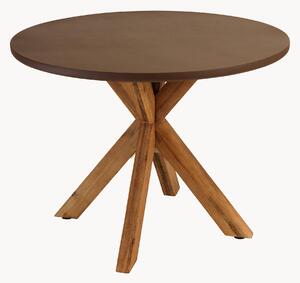 Tavolo da giardino con gambe in legno di acacia Macabane