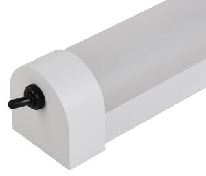 Applique moderno HCL-192-500 bianco, in plastica, D. 50 cm 50x5 cm