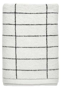 Asciugamano in cotone bianco 70x140 cm Tile Stone - Mette Ditmer Denmark