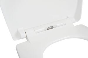 Copriwater rettangolare Universale Remix SENSEA plastica termoindurente bianco