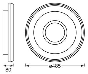 Osram - Plafoniera LED RGBW dimmerabile SMART+ STEA LED/32W/230V Wi-Fi