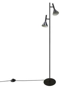 Nordlux - Lampada da terra KELVIS 2xGU10/12W/230V nera