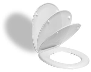 Copriwater ovale Universale Sparta SENSEA plastica bianco