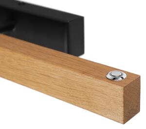 Lampada per quadri LED VERDE LED/5,5W/230V 3000K 46 cm rovere/nero