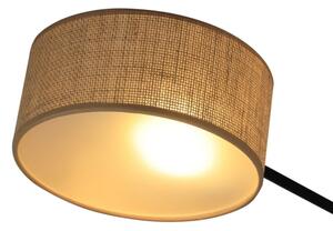Brilagi - Plafoniera VIRGO 4xE14/40W/230V beige/nera