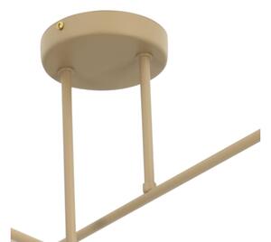 Brilagi - Plafoniera VIRGO 4xE14/40W/230V beige/oro