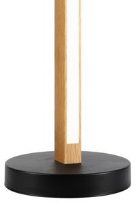 Lampada da tavolo LED VERDE LED/10W/230V 3000K rovere/nero