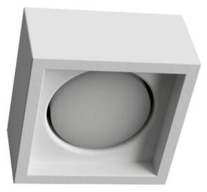 Plafoniera gesso lampadari bartalini ouqe 1 plap7 gx53 led verniciabile - Lampadari Bartalini Gesso