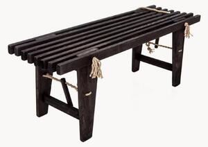 Panca da giardino in legno di pino fatta a mano Echo