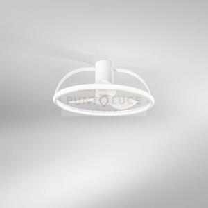 Plafoniera led ventilatore 55w cct 5500 lumen bianco d.60x25cm led-