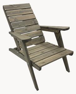 Sedia da giardino pieghevole in legno di pino fatta a mano Granny Relax