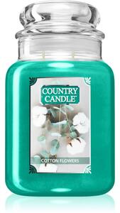Country Candle Cotton Flowers candela profumata 737 g