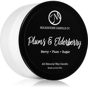 Milkhouse Candle Co. Creamery Plums & Elderberry candela profumata Sampler Tin 42 g