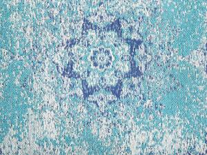 Tappeto passatoia Blu 60 x 180 cm Orientale Distressed Soggiorno Camera da Letto Beliani