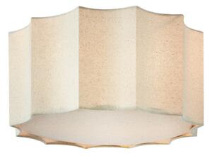 Plafoniera beige in metallo con paralume in tessuto ø 35 cm Olea – Markslöjd
