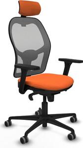 Sedia da ufficio con poggiatesta Jorquera Piqueras y Crespo 3D036G2 Arancione