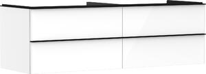 Hansgrohe Xelu Q Meuble sous-lavabo, 1560x550, 4 tiroirs, pour vasques à poser, sans découpe de siphon, 54090670, 54090670