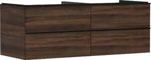 Hansgrohe Xelu Q Meuble sous-lavabo, 1360x550, 4 tiroirs, pour vasques à poser, sans découpe de siphon, 54089670, 54089670