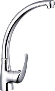 Miscelatore per lavello Rubinetto per cucina Miscelatore monocomando 360° cromo