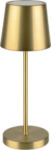 APS 17027 MERLE MINI Lampada da tavolo USB-C wireless, temperatura colore e luminosità regolabili, resistente agli spruzzi IP 54, inclusa docking station e telecomando