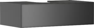 Hansgrohe Xevolos E meuble sous lavabo, 1 tiroir, 1 découpe au centre, 980x550x275mm, pour console avec vasque à poser, 54315770, 54315770