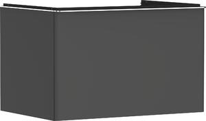Hansgrohe Xelu Q meuble sous-lavabo, 780x550, 1 tiroir, pour consoles avec vasque à poser, poli, 54055000, 54055000