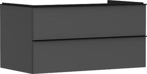 Hansgrohe Xelu Q Meuble sous-lavabo, 980x550, 2 tiroirs, pour vasques à poser, 54079670, 54079670