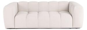 Divano color crema con rivestimento in velluto 225 cm Cube – Bonami Selection