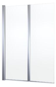 Oltens Fulla parete vasca 98 cm 2 ante cromo lucida/vetro trasparente 23204100