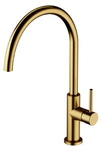 Omnires Y rubinetto da cucina verticale oro/oro antico Y1251GLB