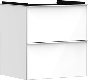 Hansgrohe Xelu Q Meuble sous-lavabo, 580x475, 2 tiroirs, pour lavabo, 54023700, 54023700