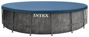 INTEX Set Piscina Greywood Prism Frame Premium 457x122 cm