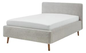 Letto singolo imbottito beige rete non inclusa 120x200 cm Mattis – Meise Möbel