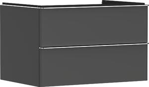 Hansgrohe Xelu Q Meuble sous-lavabo, 780x550, 2 tiroirs, pour console avec vasque à poser, 54075000, 54075000