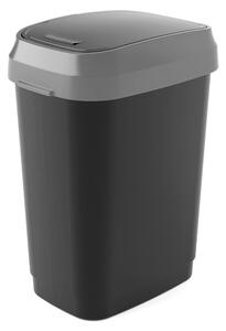 Cestino per la spazzatura nero 25 l Dual Swing Bin M – KIS