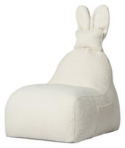 Pouf a sacco per bambini color crema Funny Bunny – The Brooklyn Kids