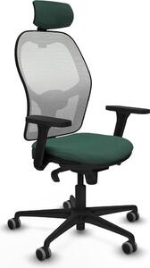 Sedia da ufficio con poggiatesta Jorquera Piqueras y Crespo 3D036G2 verde