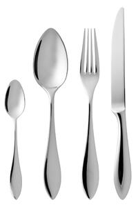 Posate argentate in acciaio inox 16 pz Indra – Gense