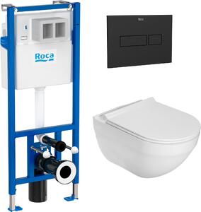 Set vaso WC Roca Hebe A34H138000, modulo di installazione Roca Duplo Nova A890020020, A890220206
