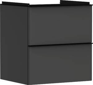 Hansgrohe Xelu Q Meuble sous-lavabo, 580x475, 2 tiroirs, pour lavabo, 54024670, 54024670