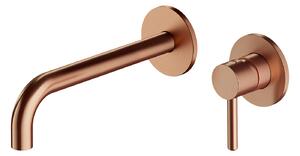 Omnires Y rubinetto per lavabo da incasso ottone/bronzo antico Y1215HLROCPB