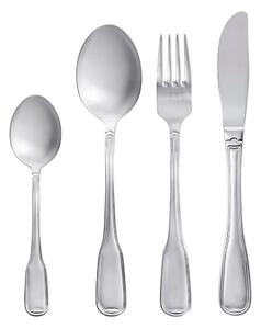 Posate argentate in acciaio inox 16 pz Attaché – Gense
