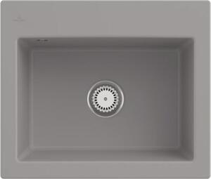 Villeroy & Boch lavello 60 S SUBWAY 600 x 510 mm funzionamento manuale fossilizzato
