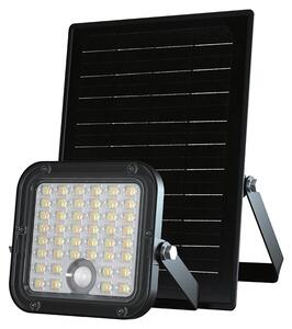 V-TAC Faro LED Solare 30W con Sensore PIR e Telecomando CCT 4000K/6000K IP65 Nero 24277