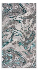 Tappeto grigio/turchese 120x170 cm Marbled - Flair Rugs