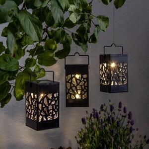 Luci decorative solari IZOLA, set di 3, IP44