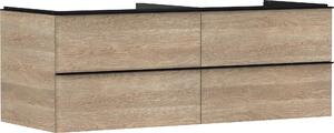 Hansgrohe Xelu Q Meuble sous-lavabo, 1360x550, 4 tiroirs, pour vasques à poser, sans découpe de siphon, 54088670, 54088670