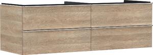 Hansgrohe Xelu Q Meuble sous-lavabo, 1560x550, 4 tiroirs, pour vasques à poser, sans découpe de siphon, 54092000, 54092000