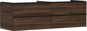 Hansgrohe Xelu Q Meuble sous-lavabo, 1560x550, 4 tiroirs, pour vasques à poser, sans découpe de siphon, 54093670, 54093670
